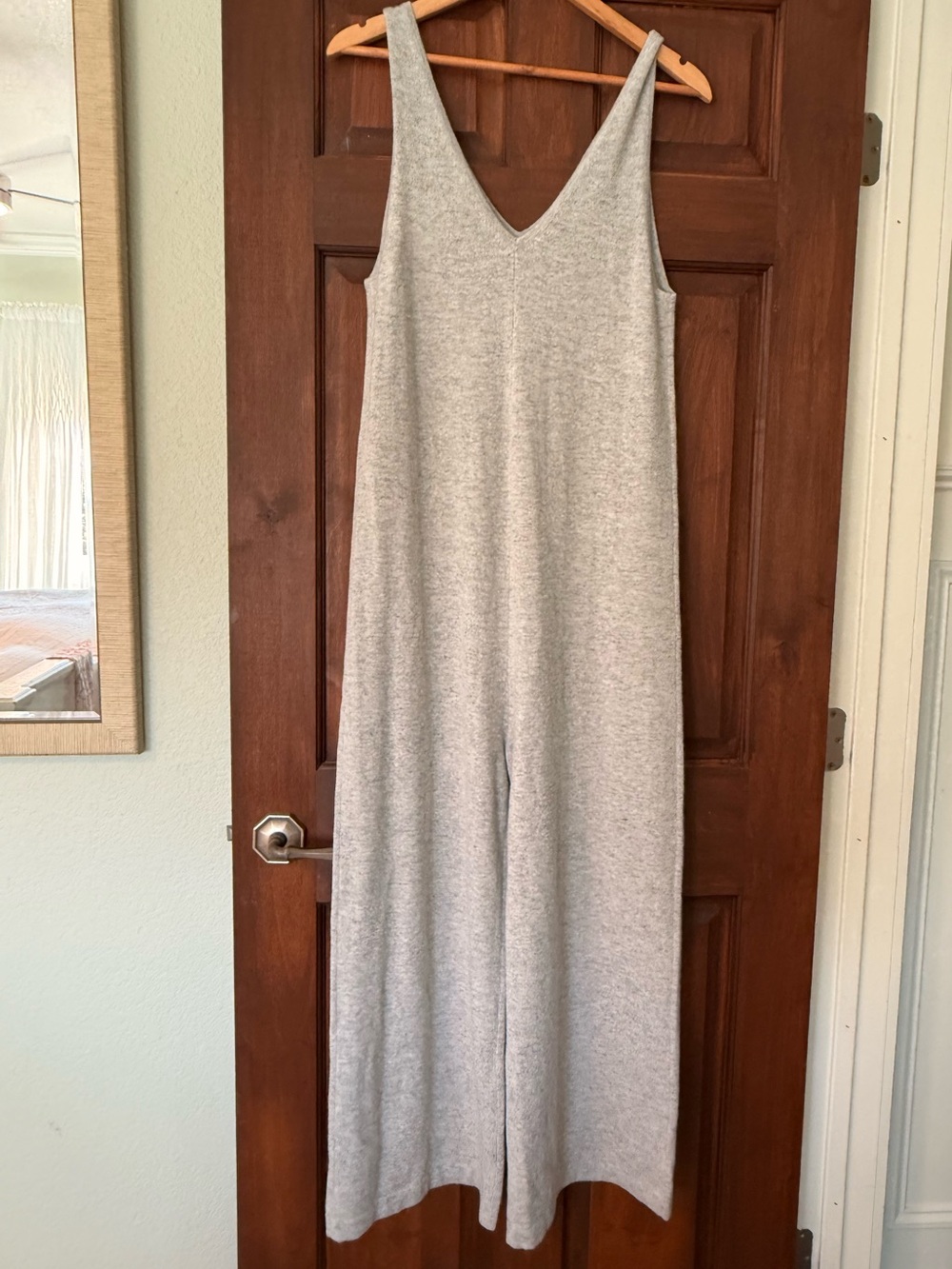 NakedCashmere Grey Knit Jumpsuit - Women